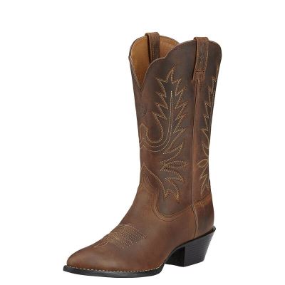 Ariat Heritage R Toe - Western Laarzen Bruin Dames - 23305-241